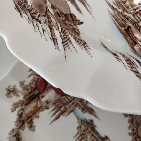 Piece set of “The Old Mill” China - Picture 11 of 11